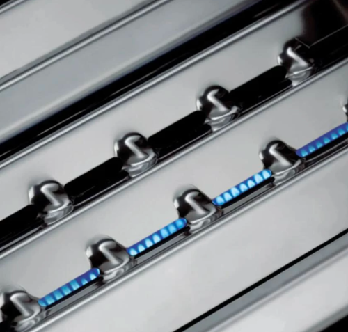 גריל גז למטבח חוץ מדגם - ברון BI 420  צבע שחור