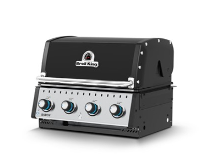 גריל גז למטבח חוץ מדגם - ברון BI 420  צבע שחור