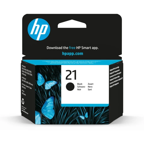 דיו שחור מקורי HP 21 C9351AE (הספק 190 דף)