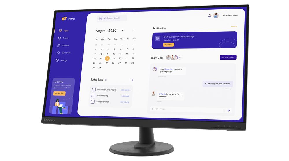 מסך מחשב Lenovo D32u-45 67A1GAC2IS 4K לנובו