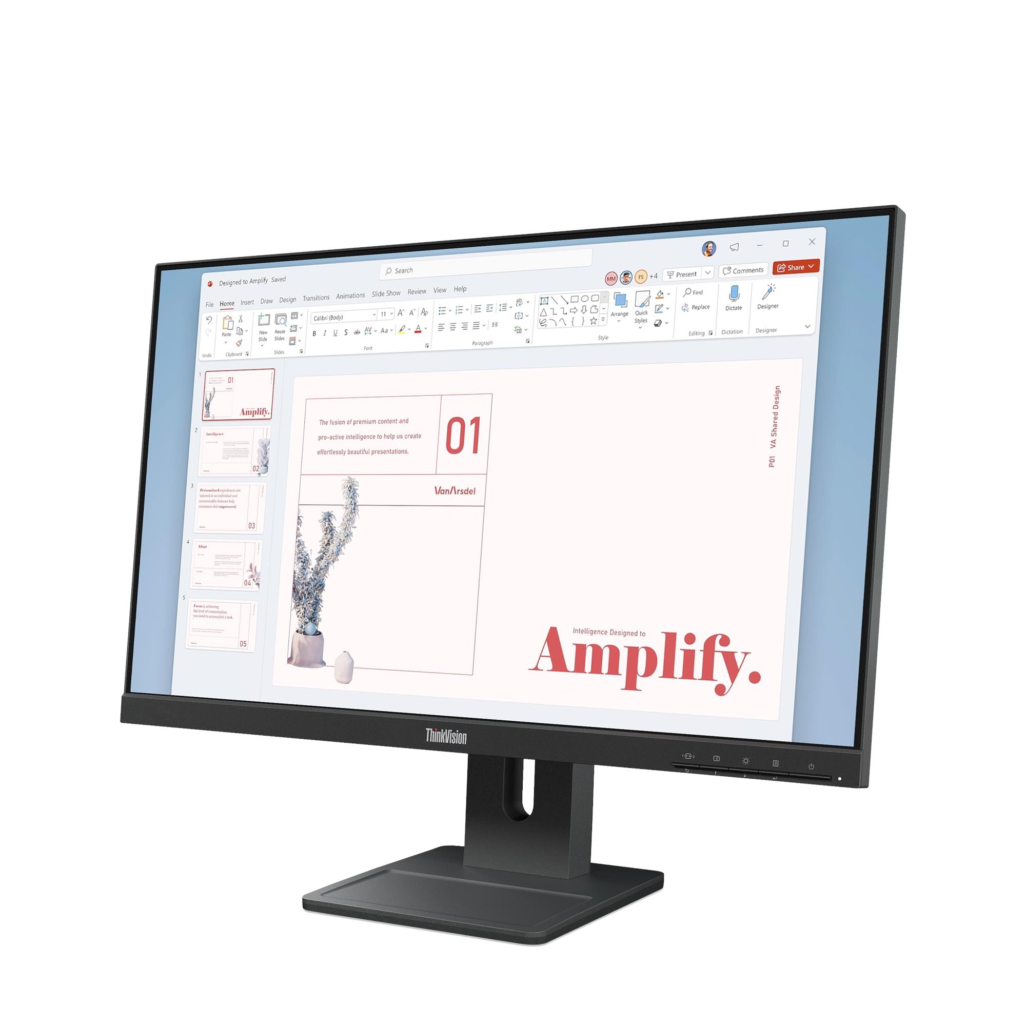 מסך מחשב Lenovo ThinkVision E24-40 64BAMAT1IS Full HD לנובו