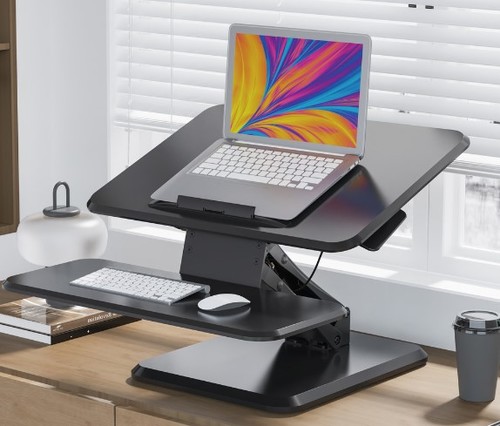 מעמד מחשב נייד מתרומם עם מדף למקלדת Keisar Uplift