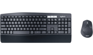סט מקלדת ועכבר ארגונומיים אלחוטיים Logitech Performance MK850