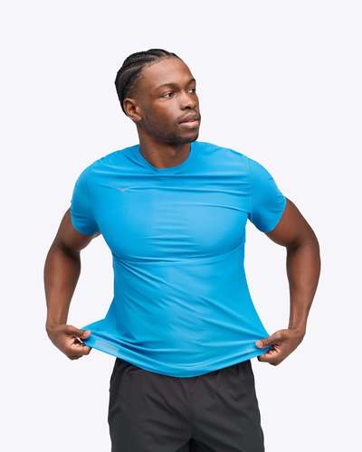 חולצת ריצה כחול M AIROLITE RUN TEE