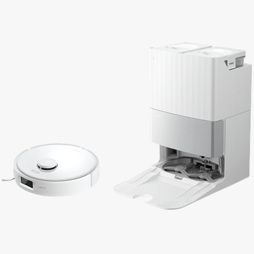 שואב אבק רובוטי שוטף Roborock Qrevo Edge 5V1 - צבע לבן
