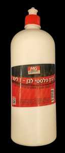 דבק פלסטי לבן 1000 גרם (1 ליטר)