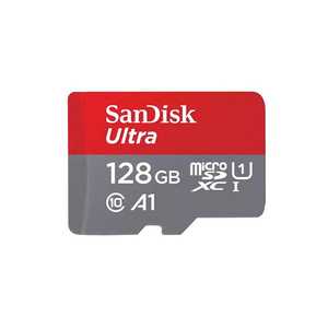 כרטיס זיכרון Ultra microSD  מבית Sandisk דגם SDSQUAB-128G-GN6MN בנפח 128G