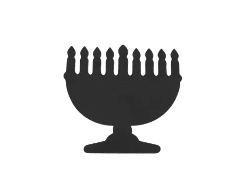 דפי גירוד - חנוכייה - 60 יח' 