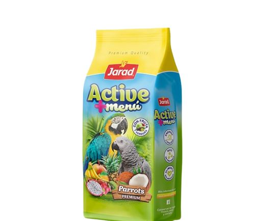תערובת פרימיום לתוכים גדולים ובינוניים Jarad Active Menu – 600 גרם