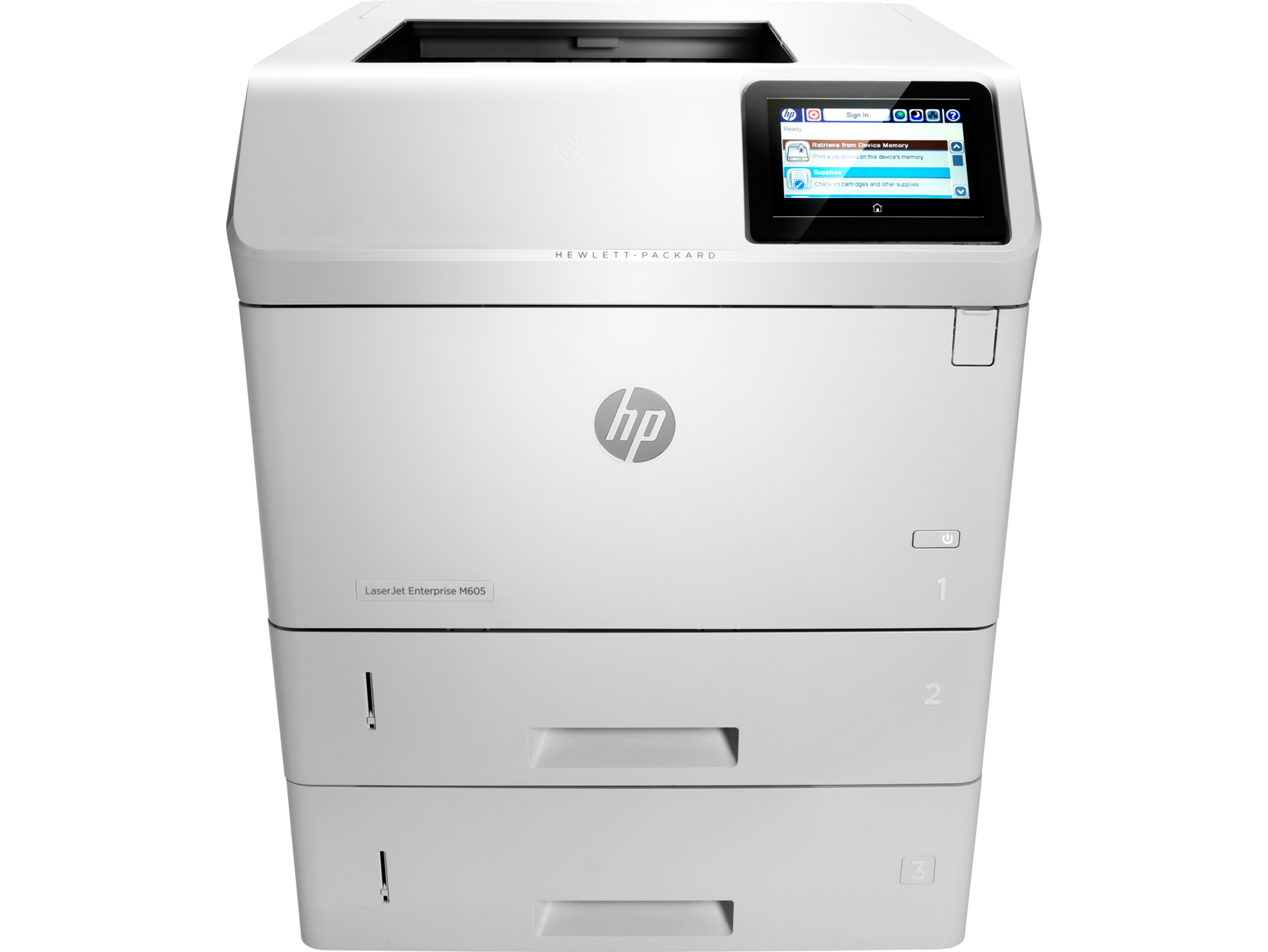 מדפסת ‏לייזר ש/ל HP LaserJet Enterprise M605x‎ - מחודשת