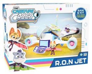 חללית החקירות המרכזית R.O.N JET עם דמויות של סאם וקיט חקירות חייתיות