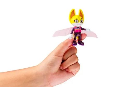 חללית החקירות המרכזית R.O.N JET עם דמויות של סאם וקיט חקירות חייתיות