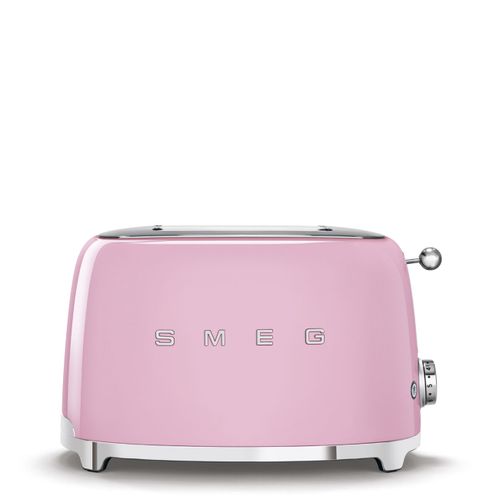 מצנם לשתי פרוסות, צבע ורוד ,מסדרת 50’s Retro Styleמבית SMEG דגם TSF01PKEU במלאי!!!