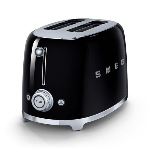 מצנם לשתי פרוסות, צבע שחור,מסדרת 50’s Retro Styleמבית SMEG דגם TSF01BLEU במלאי!!!