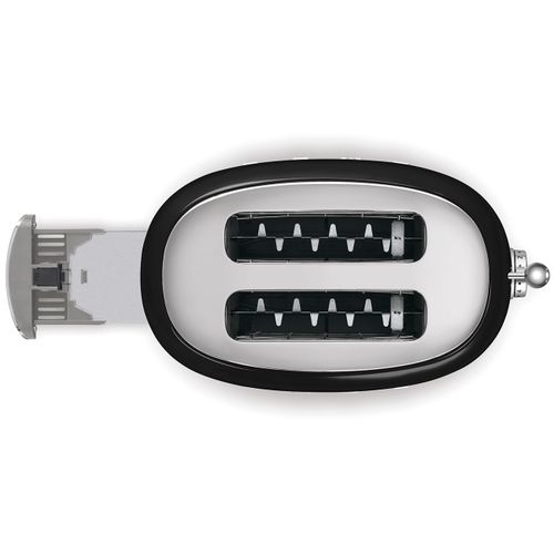 מצנם לשתי פרוסות, צבע שחור,מסדרת 50’s Retro Styleמבית SMEG דגם TSF01BLEU במלאי!!!