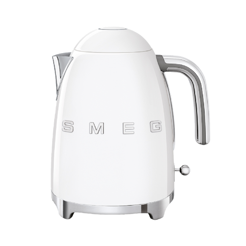 קומקום חשמלי בצבע לבן מסדרת 50’s Retro Style,מבית SMEG דגם KLF03WHEU במלאי!!!