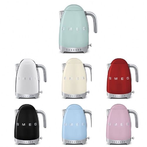 קומקום חשמלי בצבע שמנת מסדרת 50’s Retro Style,מבית SMEG דגם KLF03CREU במלאי!!!