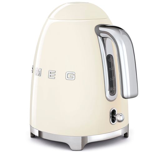 קומקום חשמלי בצבע שמנת מסדרת 50’s Retro Style,מבית SMEG דגם KLF03CREU במלאי!!!