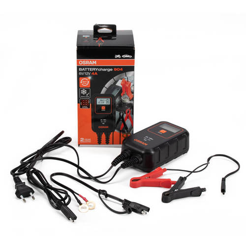 ‏מטען מצבר חכם OSRAM BATTERYcharge 904 4A