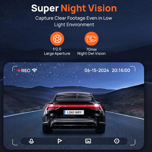  מצלמת רכב חכמה 70mai Dash Cam M310 