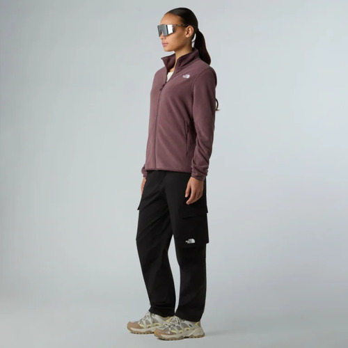 פליס נשים בצבע בורדו W GLACIER FLEECE JACKET מבית THE NORTH FACE