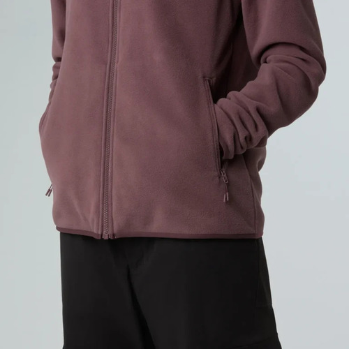 פליס נשים בצבע בורדו W GLACIER FLEECE JACKET מבית THE NORTH FACE