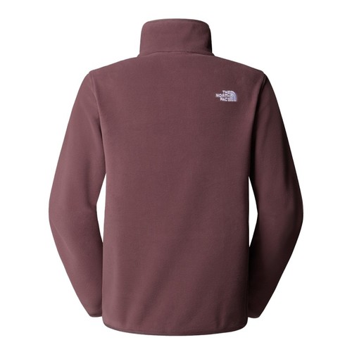 פליס נשים בצבע בורדו רבע רוכסן GLACIER 1/4 ZIP מבית THE NORTH FACE