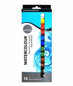 סט 12 צבעי מים DALER ROWNEY 134500100