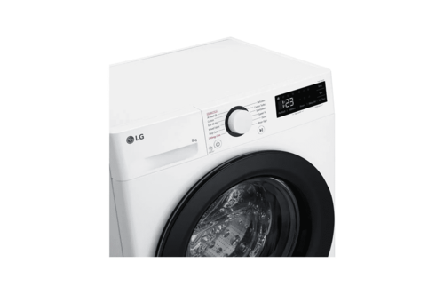 מכונת כביסה 8 ק''ג LG דגם WFS8014WB  עד 1200 סל