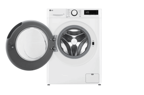 מכונת כביסה 10 ק''ג LG דגם WF10114WBW מהירות סחיטה מקסימלית: 1,400 סל״ד