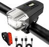 ערכת תאורת אופניים נטענת - EverBrite USB E116007WE