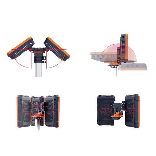 מגדל תאורה נייד TL-300 - תאורה היקפית עוצמתית עם גובה 3.1 מטר PROXEN