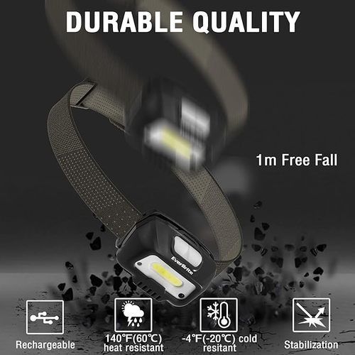 פנס ראש נטען 350LM סנסור EVERBRITE E021042
