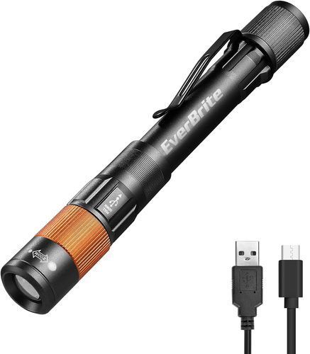 פנס עט נטען EVERBRITE E101085 300LM