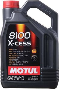 5W40 Motul X-cess 8100 4L A3/B4