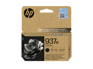 מחסנית דיו שחור מקורית HP 937e EvoMore