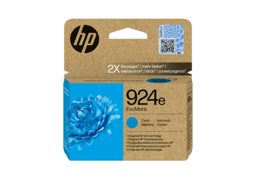 מחסנית דיו ציאן מקורית HP 924e EvoMore
