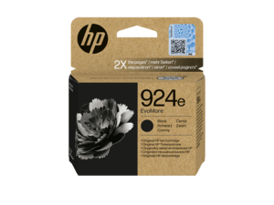 מחסנית דיו שחור מקורית HP 924e EvoMore