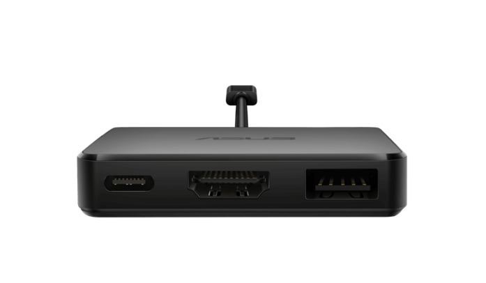 תחנת עגינה לניידים ASUS DC100 Docking Station Type-C Mini 4K / USB / Hdmi 