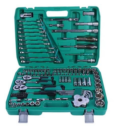 סט בוקסות 121 יח' מזוודה 1/4*3/8*1/2 TotalTec