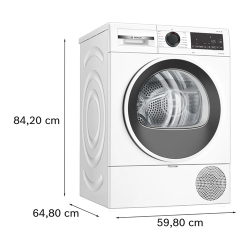 מייבש כביסה פתח חזית BOSCH בוש WQG2328IL
