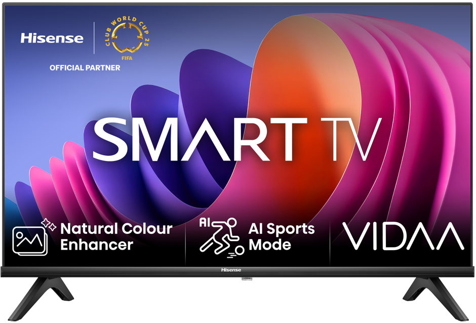 טלוויזיה חכמה הייסנס 40"  FHD Smart TV 