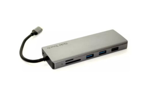 Gold Touch SU-C15 Dock – מרכז חיבורים מלא לבית, למשרד ולנסיעות עם טעינה מהירה 100W ותמיכה ברזולוציית 4K