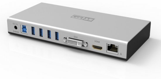 תחנת עגינה לניידים STLab ST-U-900 Docking Station USB3.0 
