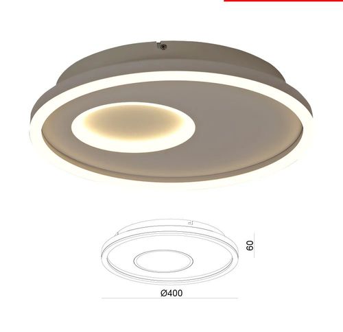 4500K 40W צמוד תקרה סאם לד