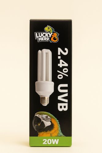 מנורת UVB ‏2.4% ‏20W – Lucky Herp