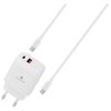 מטען קיר דגם 18W+20W MWC20 כבל TYPE C TO TYPE C בצבע לבן מבית MIRACASE