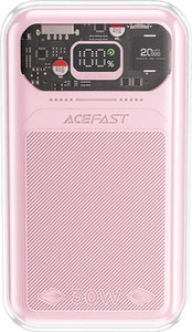 סוללת גיבוי (מטען נייד) 30W מהירה 20,000mAh M2 ורוד - מבית ACEFAST