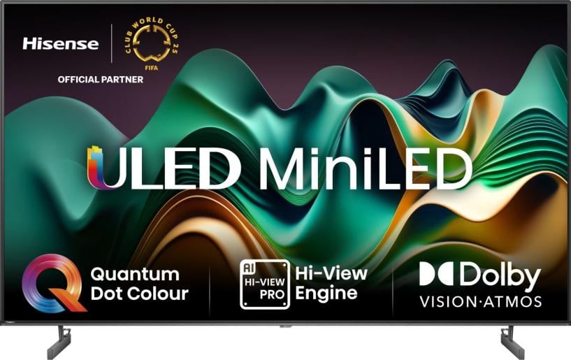 טלוויזיה חכמה  MINI-LED   הייסנס 65" 4K Mini Led  TV 