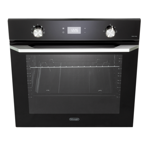 תנור בנוי חד־תאי DeLonghi דגם NSM9NLIL צבע שחור, רוחב 60 ס
